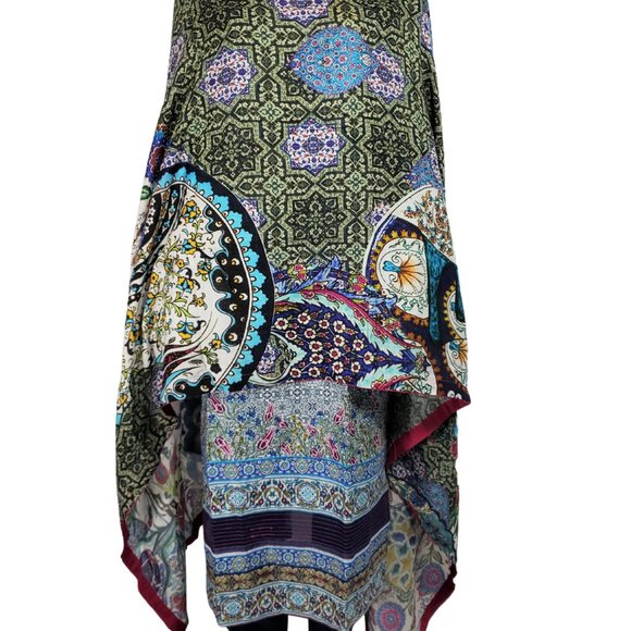 Almirah Junaid Jamshed Pakistani Shalwar Maxi-Style Kameez Viscose Cambric XS/36 - Picture 6 of 14